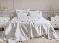 Постільна білизна Washed Cotton Saheser - Amber з вишивкою (Туреччина), євро
